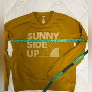 Medium lightweight hoodie mustard colour